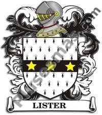 Escudo del apellido Lister
