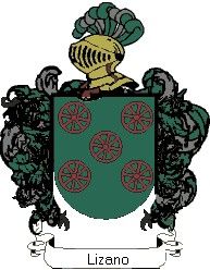 Escudo del apellido Lizano