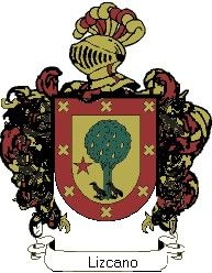 Escudo del apellido Lizcano