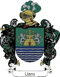 Escudo del apellido Llano