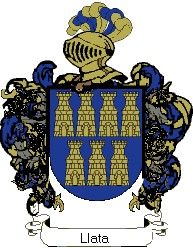 Escudo del apellido Llata