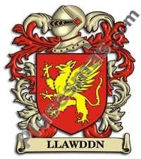 Escudo del apellido Llawddn