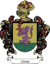 Escudo del apellido Llinas