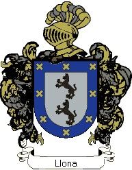 Escudo del apellido Llona