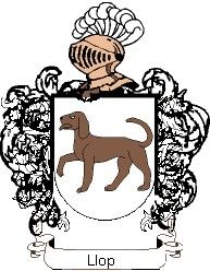 Escudo del apellido Llop