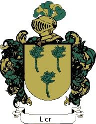 Escudo del apellido Llor