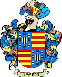 Escudo del apellido Lloria