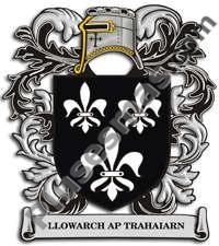 Escudo del apellido Llowarch_ap_trahaiarn