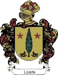 Escudo del apellido Loarte