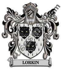 Escudo del apellido Lorkin
