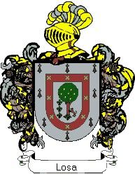 Escudo del apellido Losa