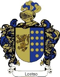 Escudo del apellido Lostao