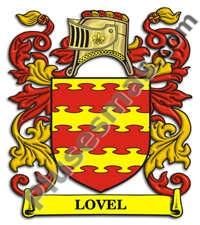Escudo del apellido Lovel