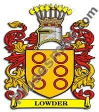 Escudo del apellido Lowder