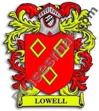 Escudo del apellido Lowell