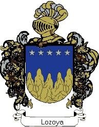 Escudo del apellido Lozoya