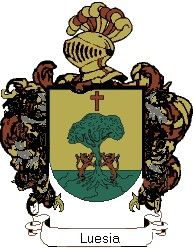 Escudo del apellido Luesia