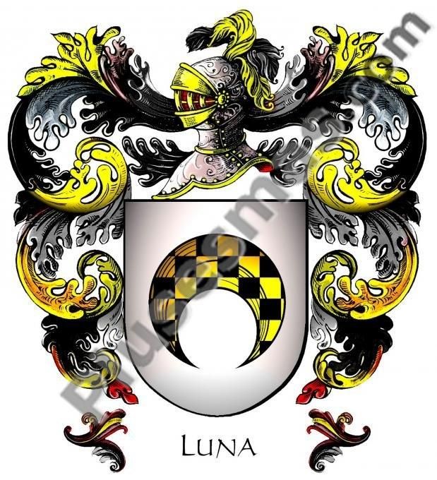 Escudo del apellido Luna