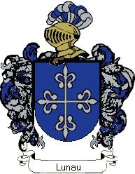 Escudo del apellido Lunau