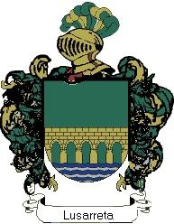 Escudo del apellido Lusarreta