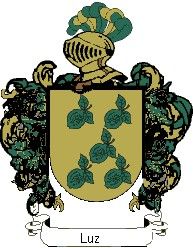 Escudo del apellido Luz