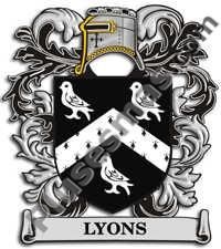 Escudo del apellido Lyons