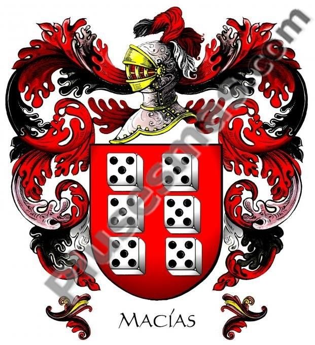 Escudo del apellido Macías