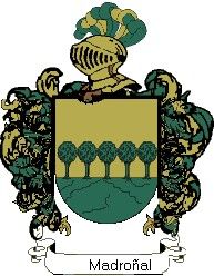 Escudo del apellido Madroñal