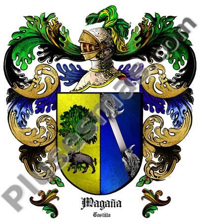 Escudo del apellido Magaña