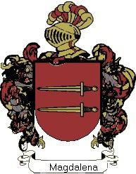 Escudo del apellido Magdalena