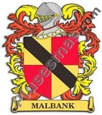 Escudo del apellido Malbank
