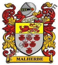 Escudo del apellido Malherbe