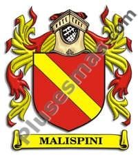 Escudo del apellido Malispini