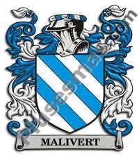Escudo del apellido Malivert