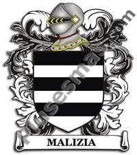 Escudo del apellido Malizia