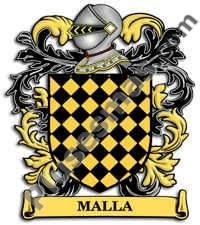 Escudo del apellido Malla