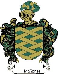 Escudo del apellido Mañanes