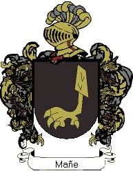 Escudo del apellido Mañe