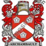 Escudo del apellido Archambault