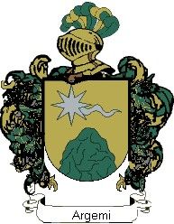 Escudo del apellido Argemi