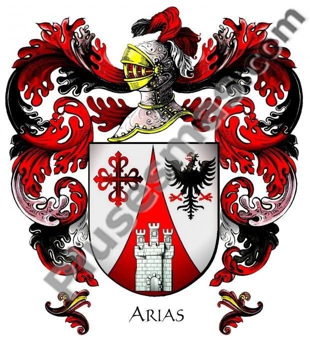 Escudo del apellido Arias