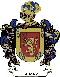 Escudo del apellido Armero