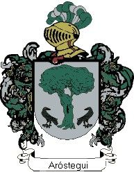 Escudo del apellido Aróstegui