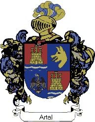 Escudo del apellido Artal