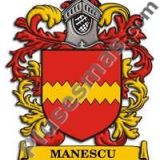 Escudo del apellido Manescu
