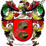 Escudo del apellido Manrique de lara