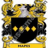 Escudo del apellido Mapes