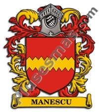 Escudo del apellido Manescu