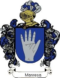 Escudo del apellido Manresa