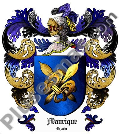 Escudo del apellido Manrique